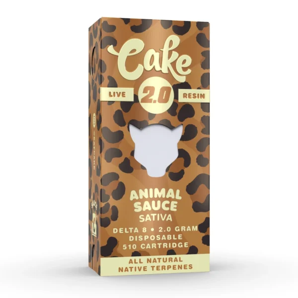 Cake Animal Sauce Delta 8 2.0 Cartridge