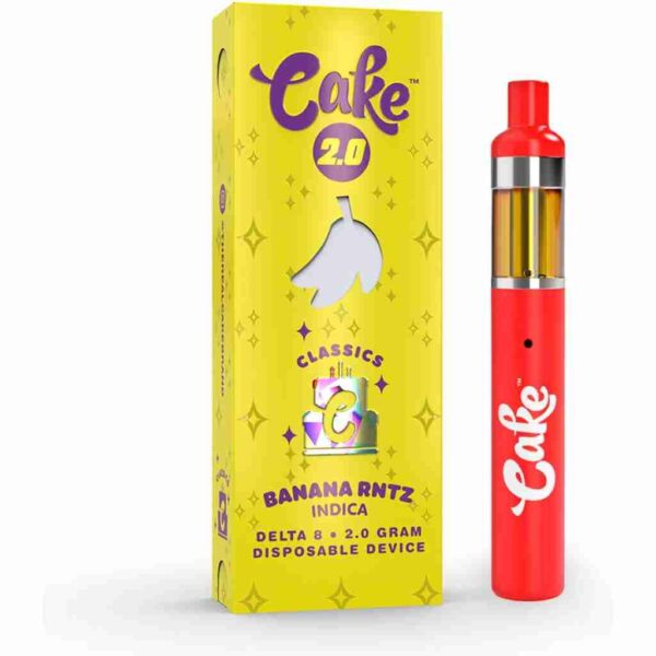 Cake Banana Runtz Delta 8 Disposable Vape Pen 2g